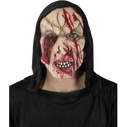 Halloween Griezelmasker Zombie met Capuchon